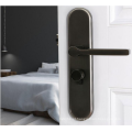 Lock de porta de quarto europeu por atacado Modern simples trava de madeira de madeira trava interna silenciosa
